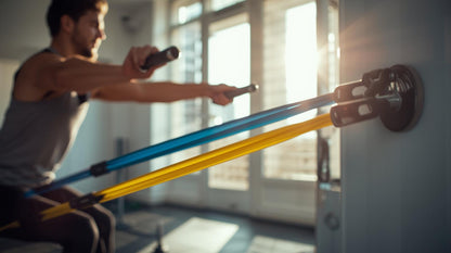Resistance Band Set (5 Levels +Door Anchor)