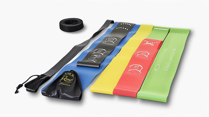 Resistance Band Set (5 Levels +Door Anchor)